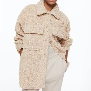 Oversized Teddy-Shacket